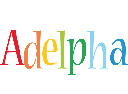 Adelpha birthday logo