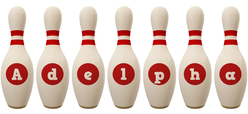 Adelpha bowling-pin logo