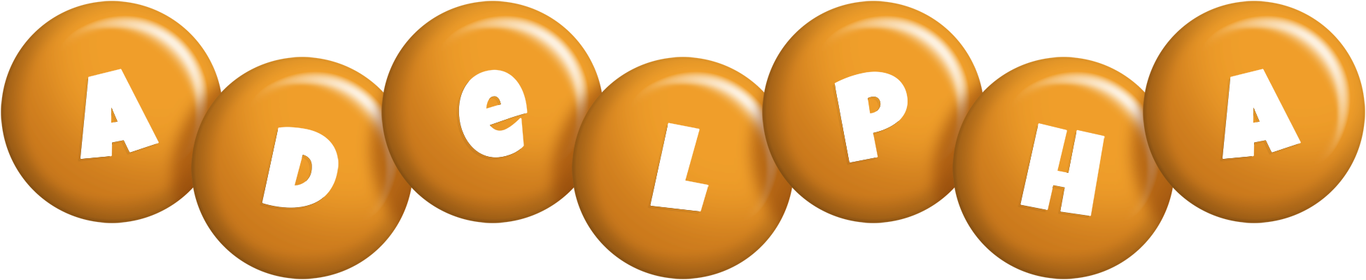 Adelpha candy-orange logo