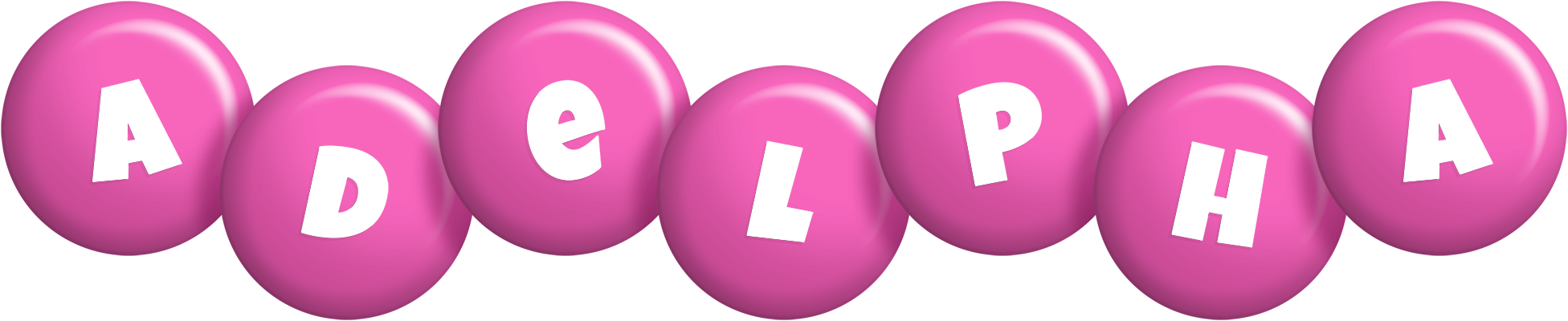 Adelpha candy-pink logo