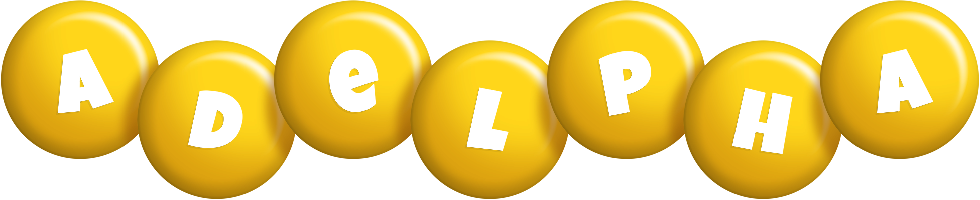 Adelpha candy-yellow logo