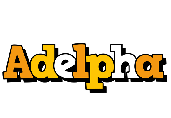 Adelpha cartoon logo