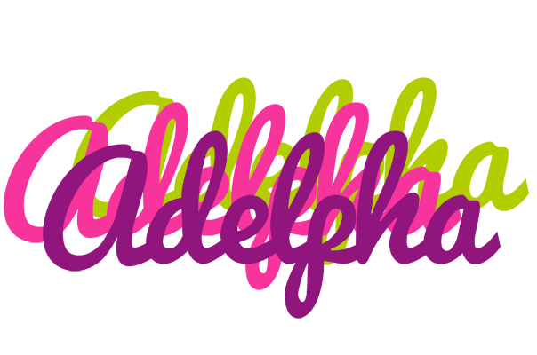 Adelpha flowers logo
