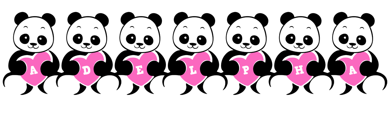 Adelpha love-panda logo