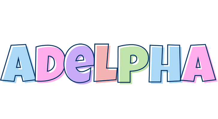 Adelpha pastel logo