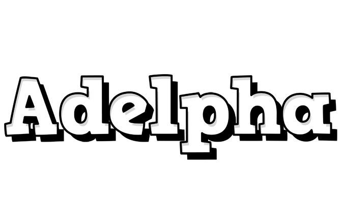 Adelpha snowing logo