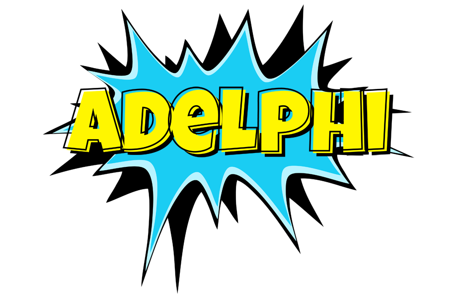 Adelphi amazing logo