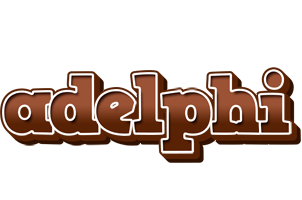 Adelphi brownie logo