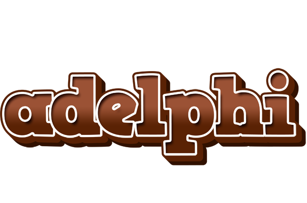 Adelphi brownie logo