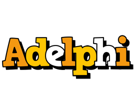 Adelphi cartoon logo