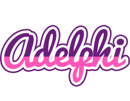 Adelphi cheerful logo