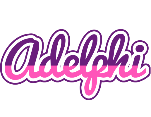 Adelphi cheerful logo