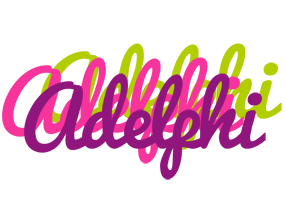 Adelphi flowers logo