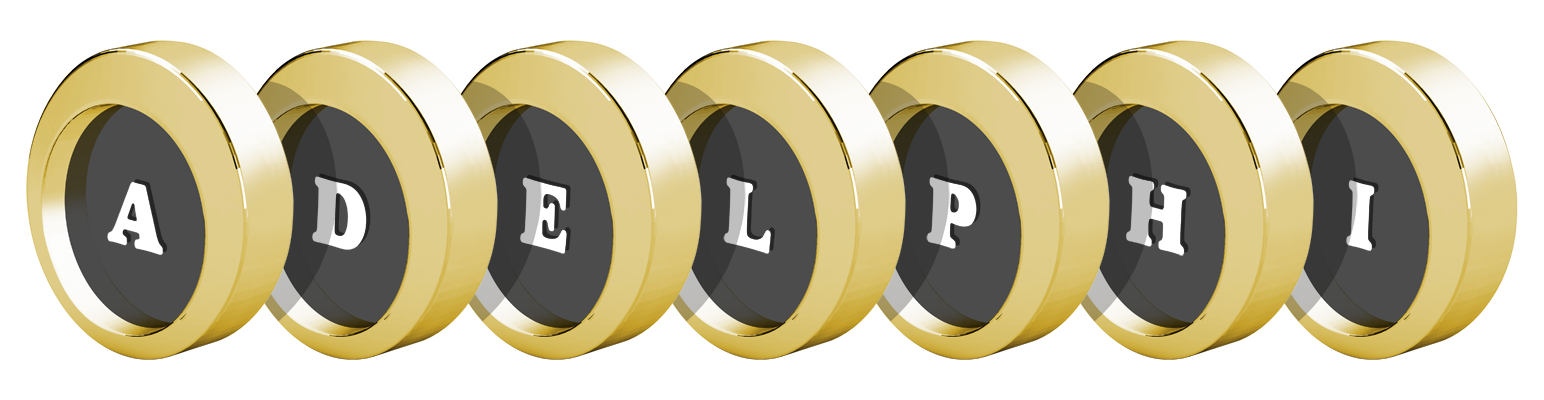 Adelphi gold logo