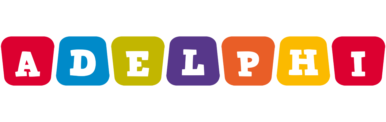 Adelphi kiddo logo