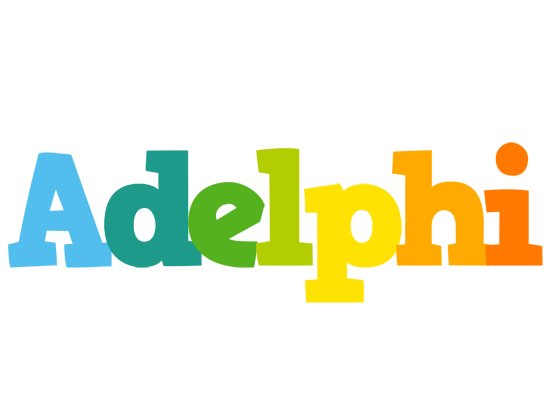 Adelphi rainbows logo