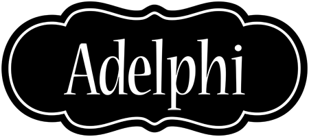 Adelphi welcome logo