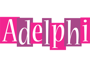 Adelphi whine logo