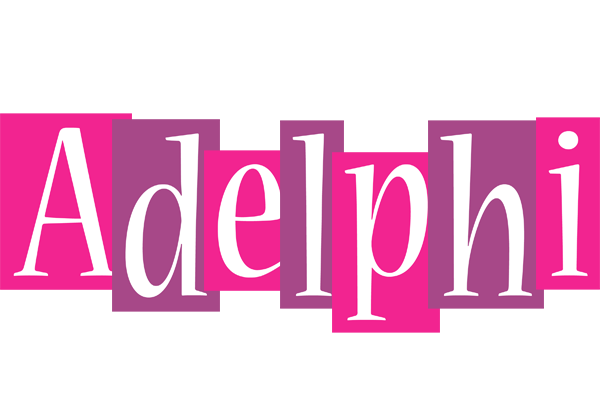 Adelphi whine logo