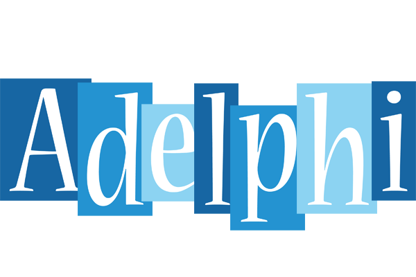Adelphi winter logo