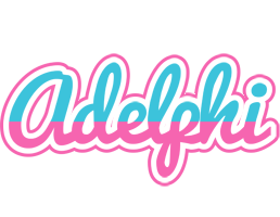 Adelphi woman logo