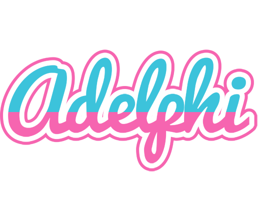 Adelphi woman logo