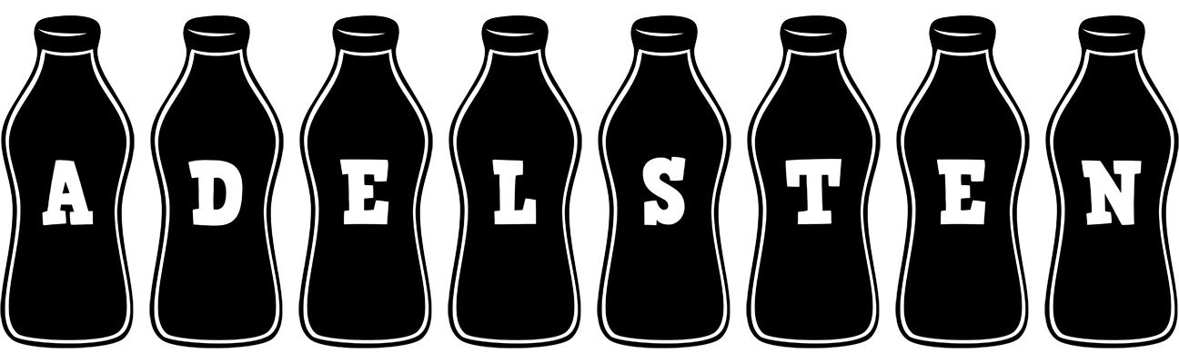 Adelsten bottle logo