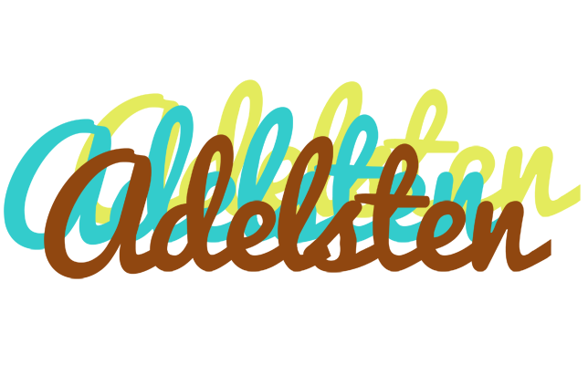 Adelsten cupcake logo