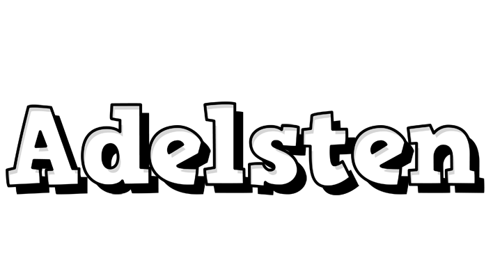 Adelsten snowing logo