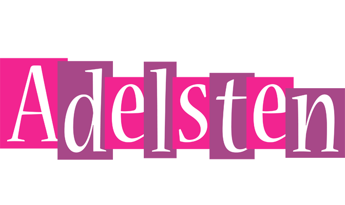 Adelsten whine logo