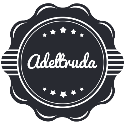 Adeltruda badge logo