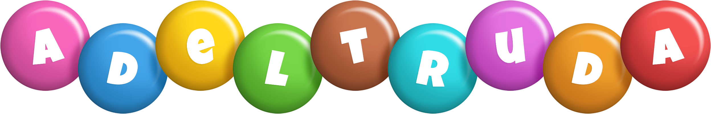 Adeltruda candy logo