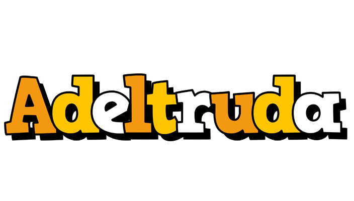 Adeltruda cartoon logo