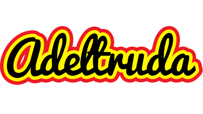 Adeltruda flaming logo