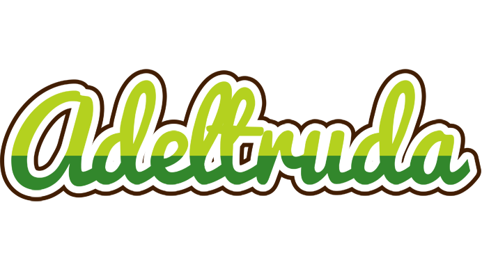 Adeltruda golfing logo