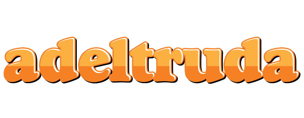 Adeltruda orange logo