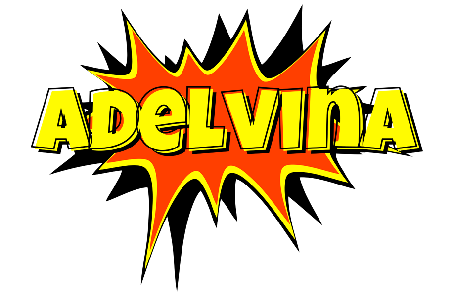 Adelvina bazinga logo