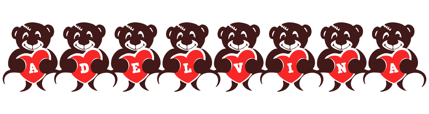 Adelvina bear logo