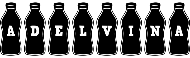 Adelvina bottle logo
