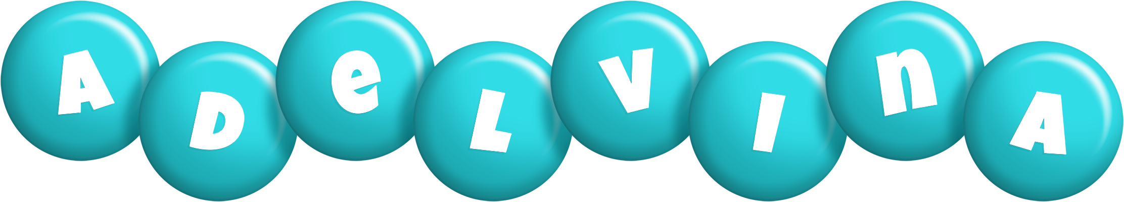 Adelvina candy-azur logo
