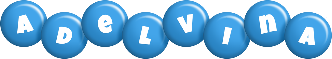 Adelvina candy-blue logo