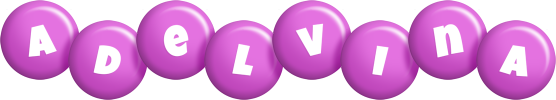 Adelvina candy-purple logo