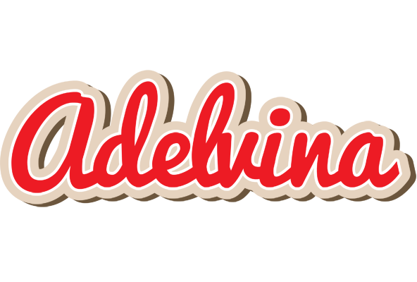 Adelvina chocolate logo