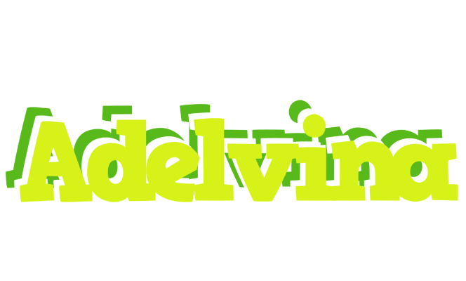 Adelvina citrus logo