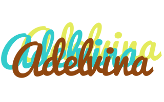 Adelvina cupcake logo