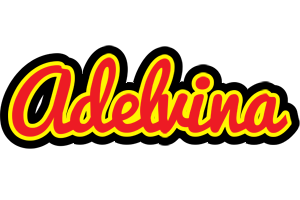 Adelvina fireman logo