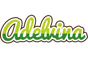 Adelvina golfing logo