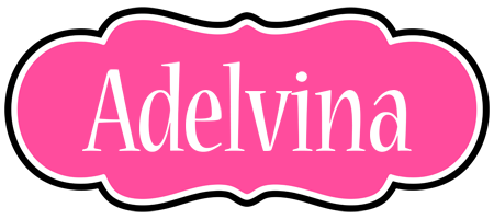 Adelvina invitation logo