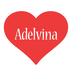 Adelvina love logo