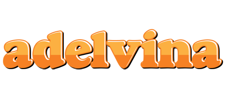 Adelvina orange logo